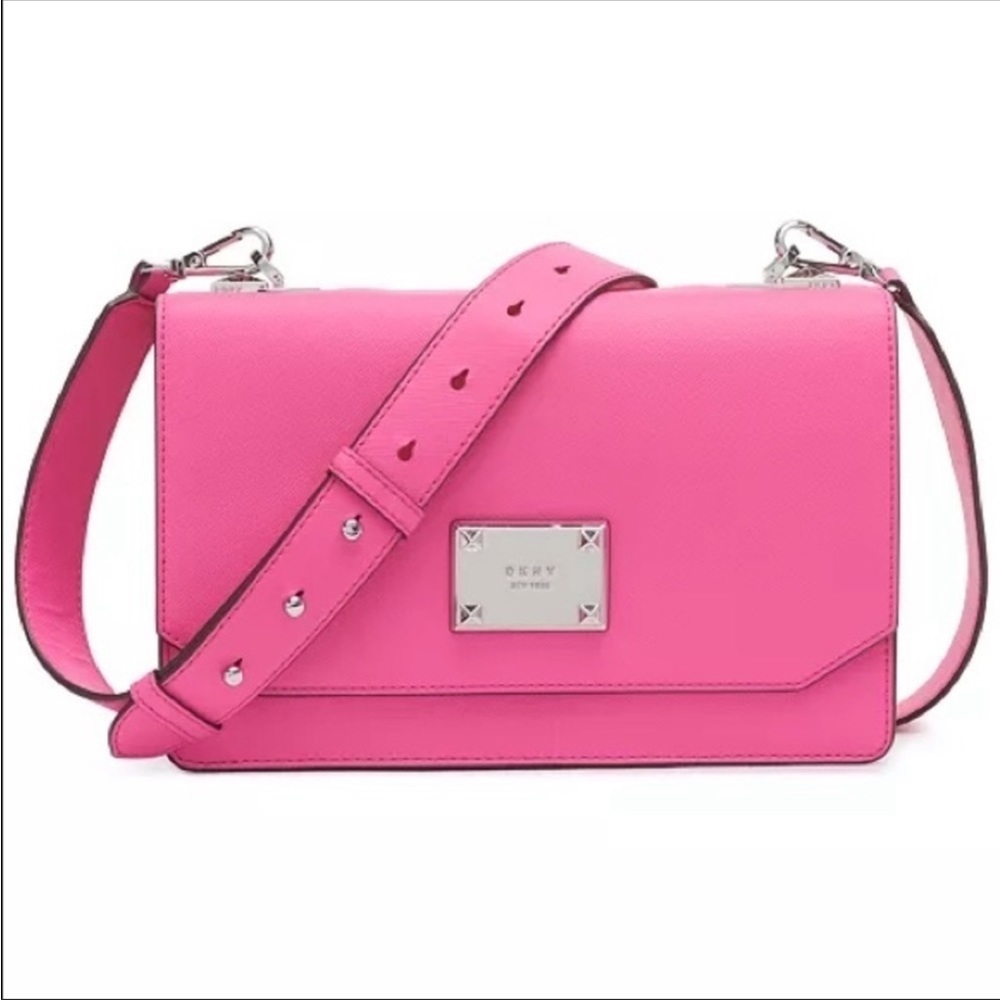 DKNY Perla Large Flag Crossbody